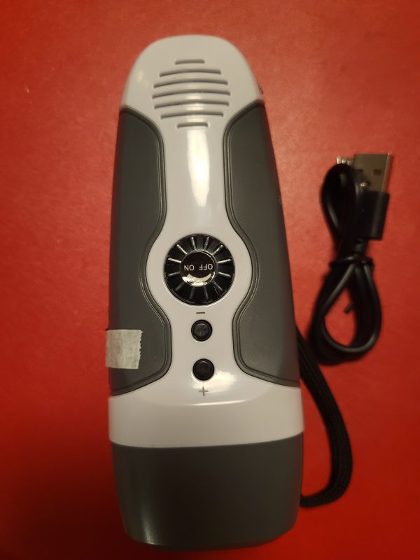 Ficklampa Radio och Powerbank med Vevgenerator