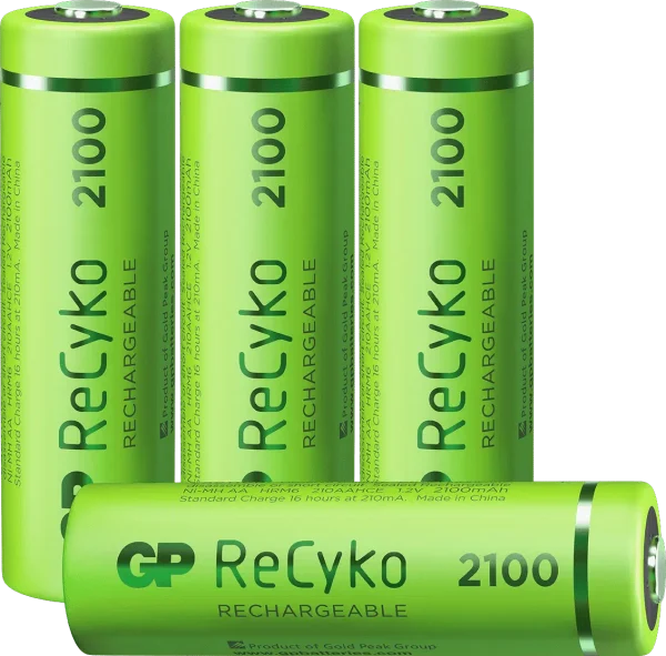 Gp-Recyko 4p AA 2100 mah