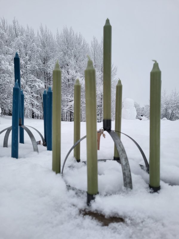 Fenix Lucia Ljusstake, Grå