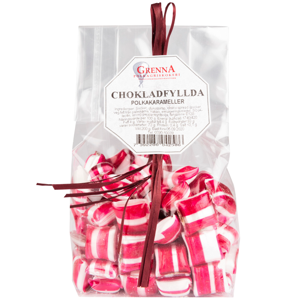 Chokladfylld Polka 200g