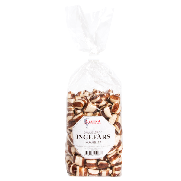 Ingefärskarameller 400g