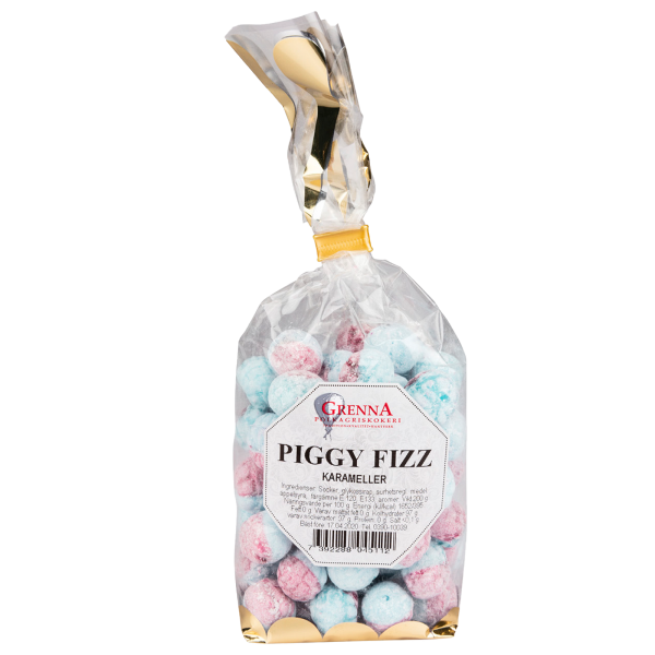 Piggy Fizzkarameller 200g