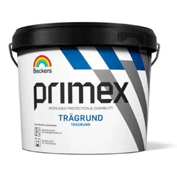 Primex Trägrund+ Vit Beckers