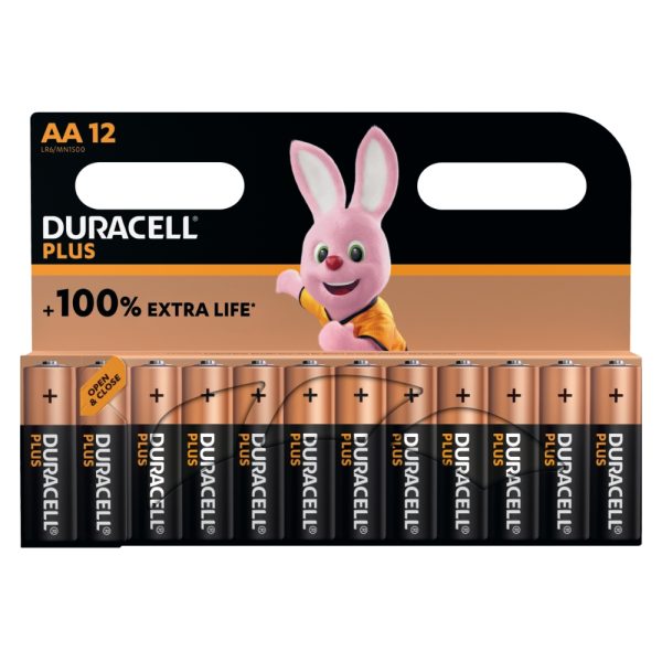 Batteri Plus Power AA 12pack