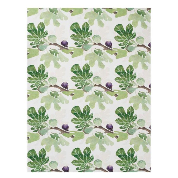 Kökshandduk Figs Grön/Vit 46X70 2pack