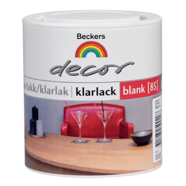 DECOR KLARLACK BLANK