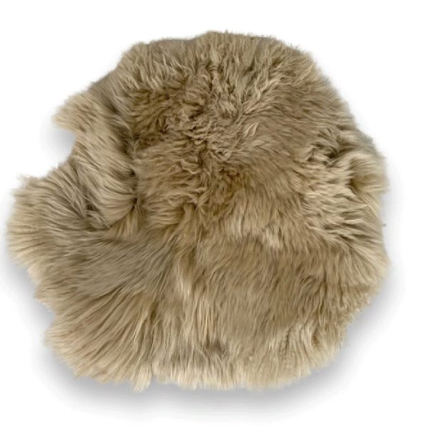 Sittunderlag Fårskinn Cream o=40cm