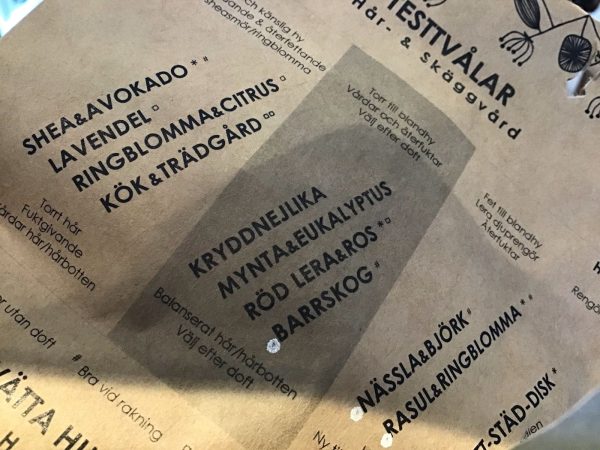 Testtvålar Hår&Skäggvård