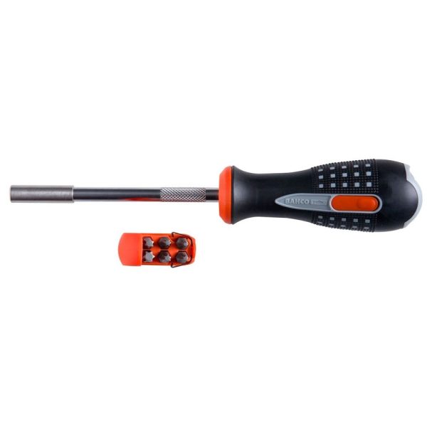 Bitsskruvmejsel För Bits 1/4 Inkl 6 Bits T10-T40 BAHCO