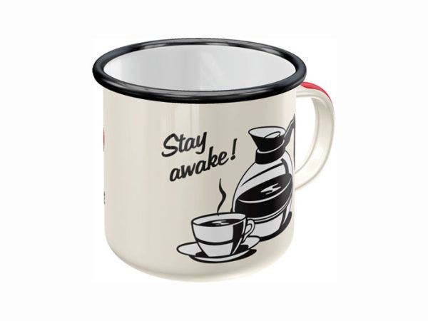Emaljmugg Strong Coffee - Bild 2