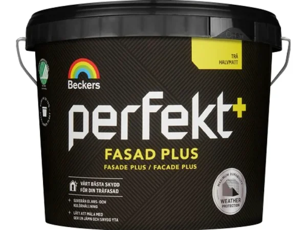 Perfekt Fasadfärg Fasad+ Utevit 3L
