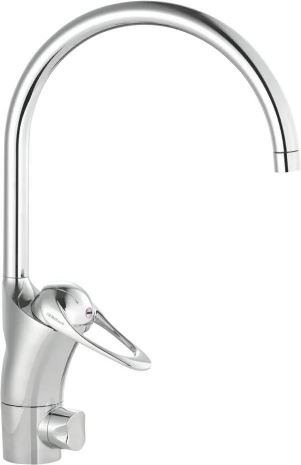 FMM 8001 9000E II köksblandare 1-grepp Ecosafe med dm-avst