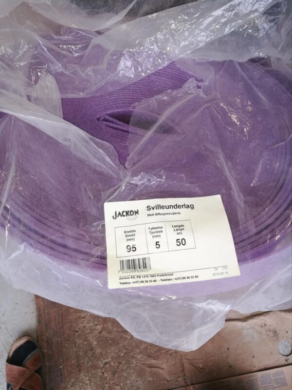 Syllisolering 195x5 Jackon