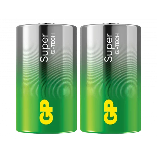 Gp Nya Super Alkaline Lr 20  2 pack