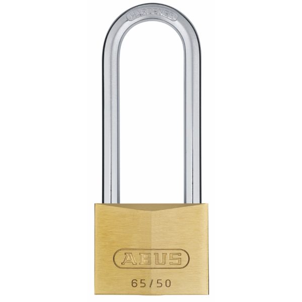 Hänglås 65/50 HB 80 Mässing Abus