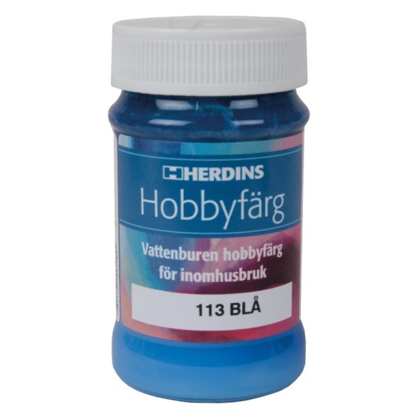 Hobbyfärg 113 Blå 100ml