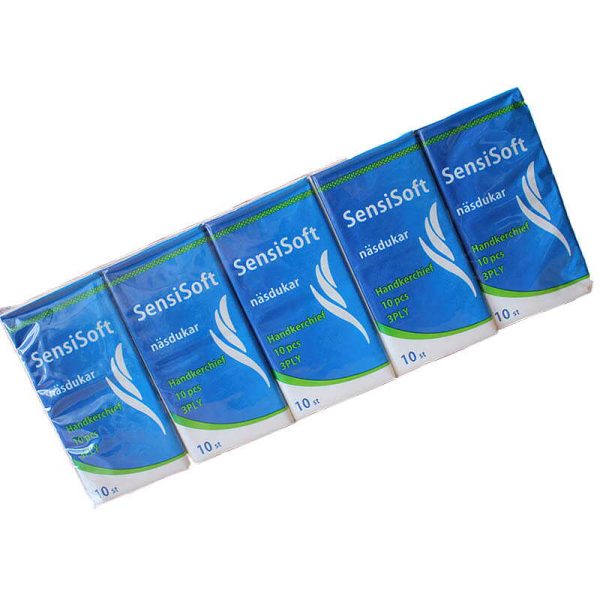 Pappersnäsdukar 10-pack