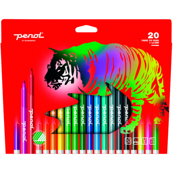 Pennor penol Fiber Tip