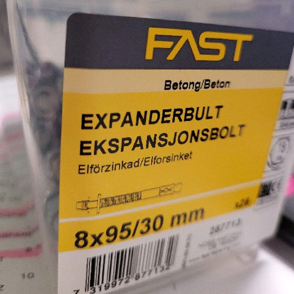Expander 8X95/30 FZB BRK=25