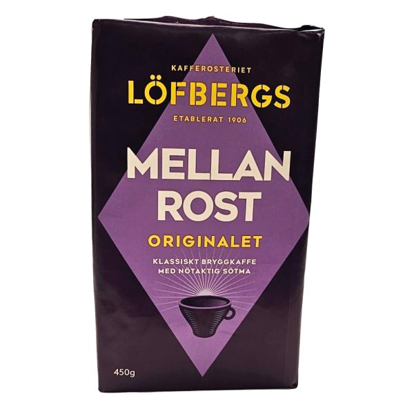 Kaffe Löfbergs Brygg Orginal 12x450G