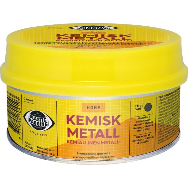 Spackel Kemisk Metall PP 180ML