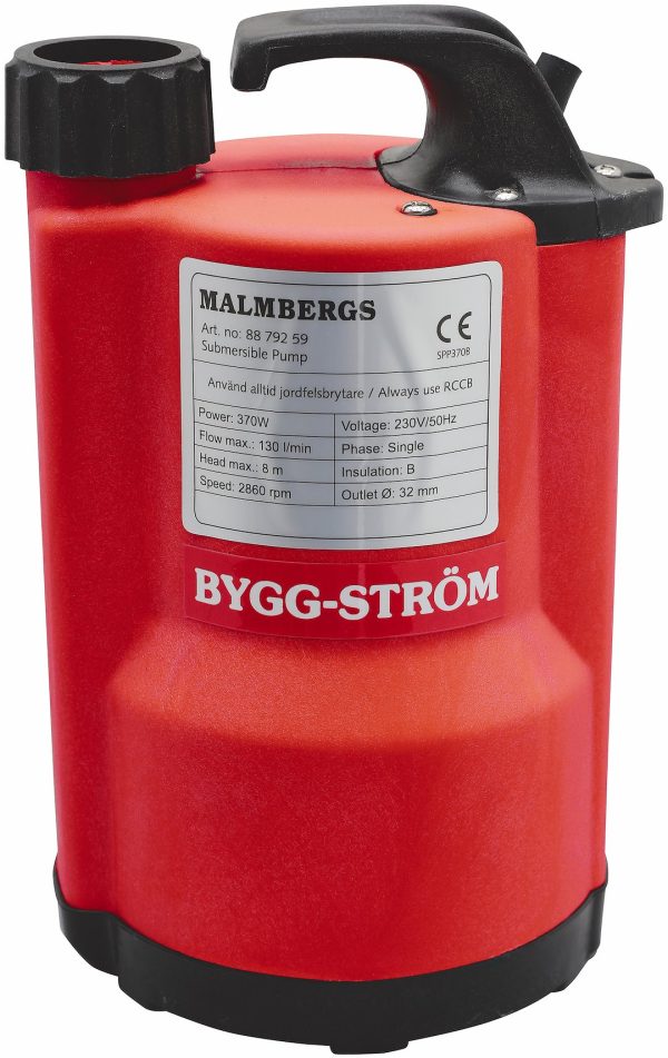 Länspump 130L 2 mm sughöjd