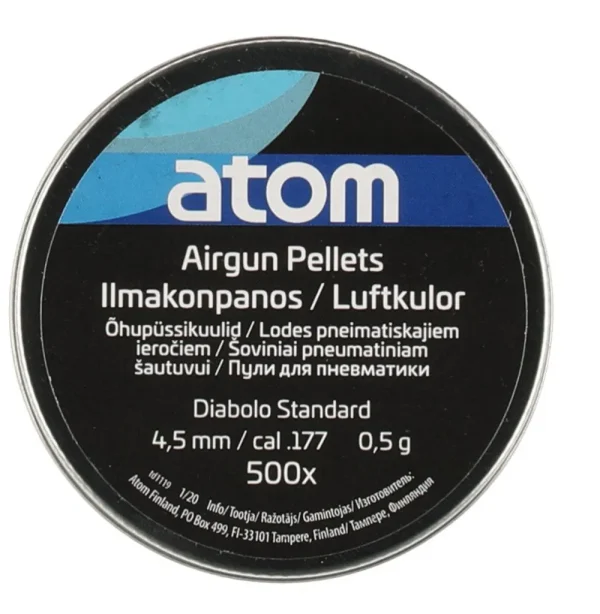 Luftgevärsskott 4,5 500st