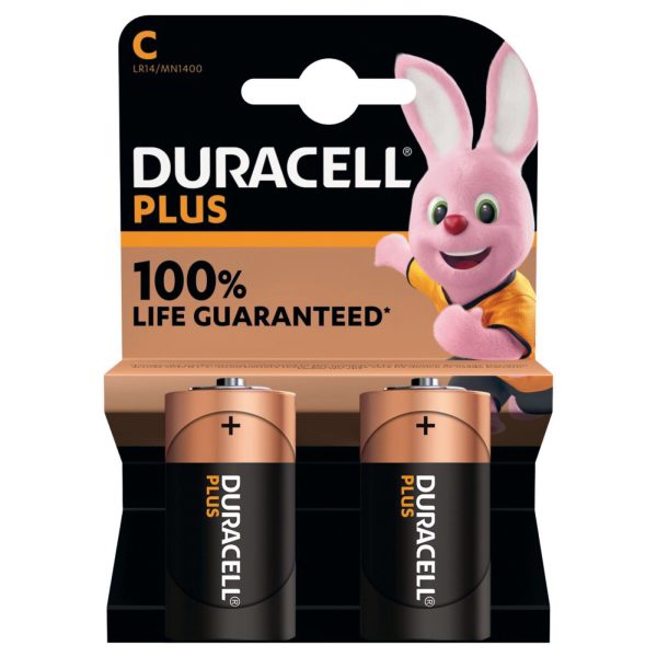 BATTERI PLUS POWER C 2PK