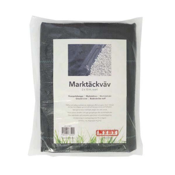 Marktäckväv Svart