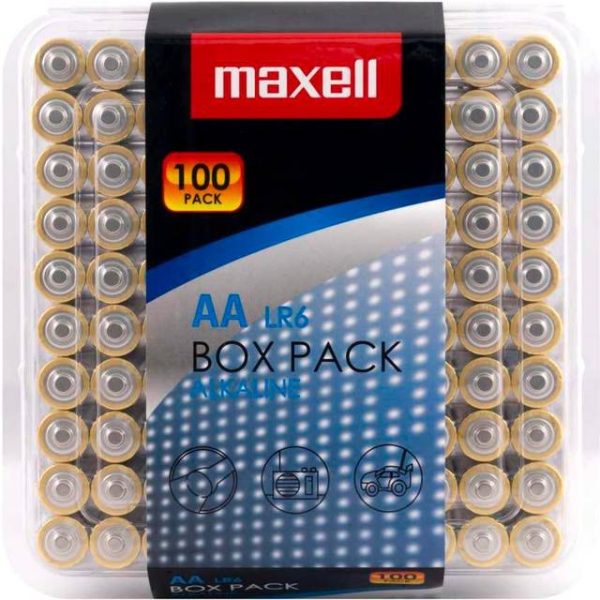 Batteri Maxell AA 100pack LR6