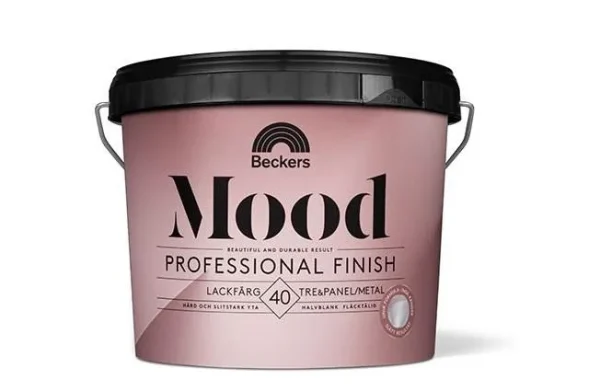 Lackfärg Mood 40 Vit 2,7L Proffesional Finish