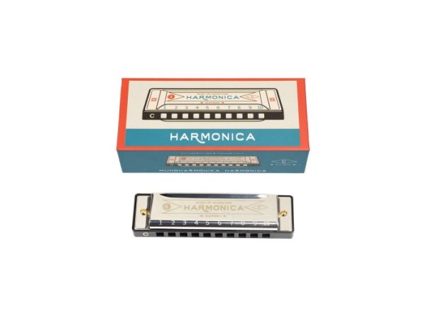 Munspel Silver Harmonica
