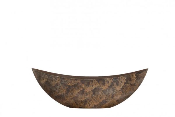 Kruka/Gondol Brun 39x11x12cm
