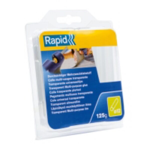 Limstift 12mm Transp 14st Rapid