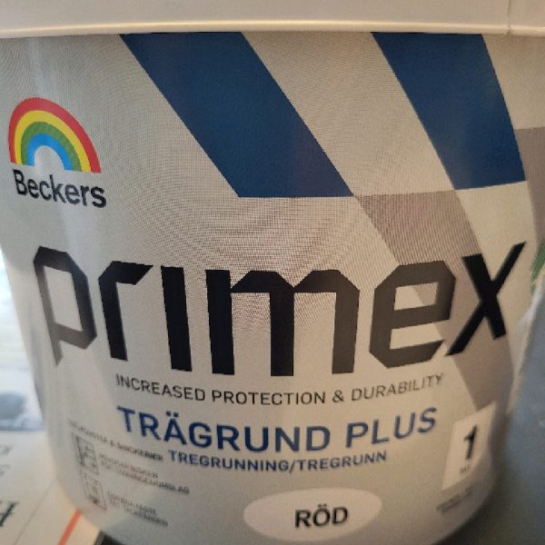 Primex Trägrund Plus 3L Röd