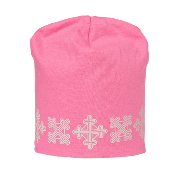 Reflexmössa Dadne vinter rosa