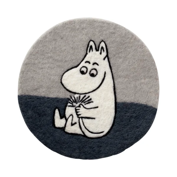 Sittunderlag Filtat Mumin Grå