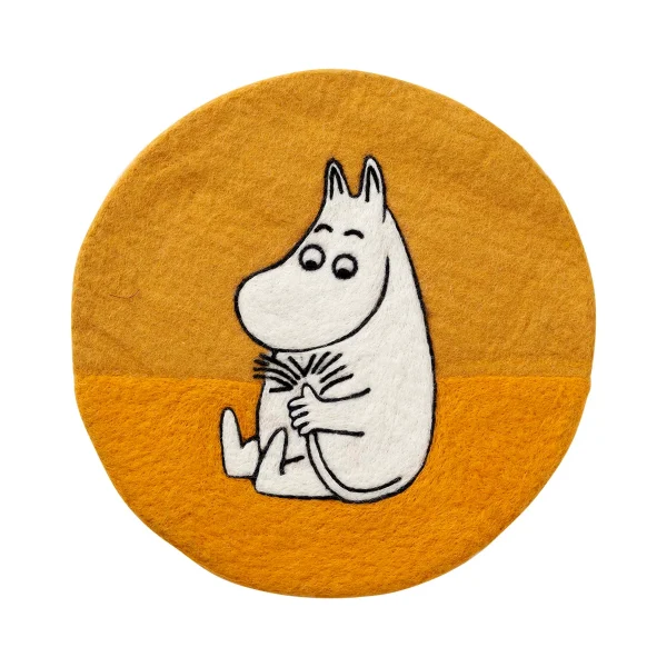 Sittunderlag Filtat Mumin Gul