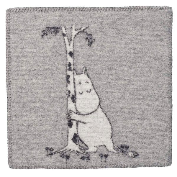 Sittunderlag Moomin tree hug 43x43cm Klippan