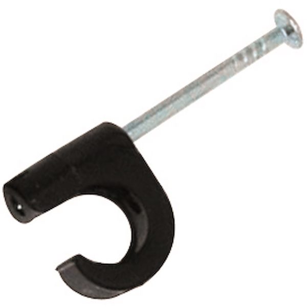 Spikklammer Svart För kabel 8-12 mm 30 mm 100st