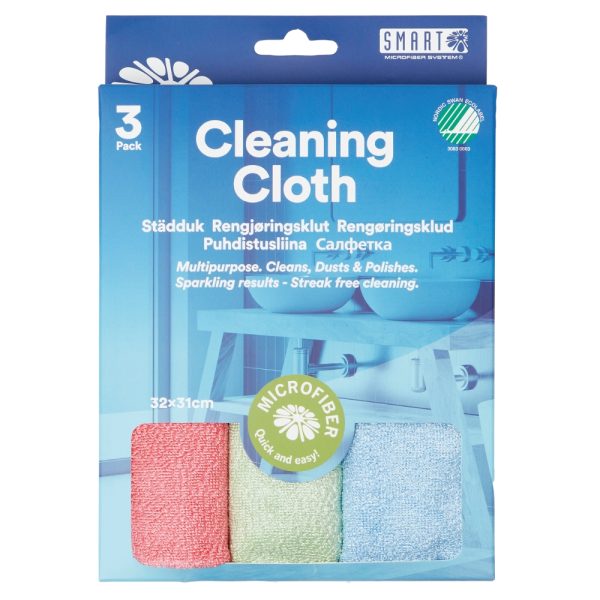 Städdukar Microfiber 3p.