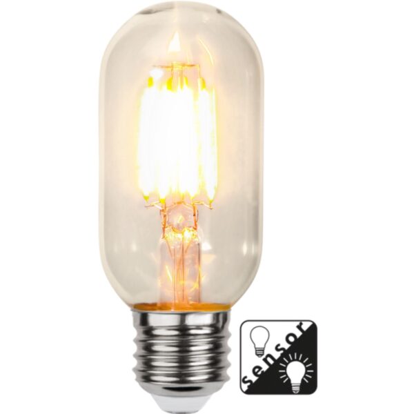 LED-LAMPA E27 T45 SENSOR CLEAR