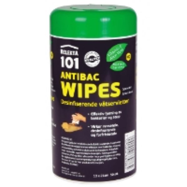 RENGÖRINGSDUK WIPES 101ANTIBAC 50ST