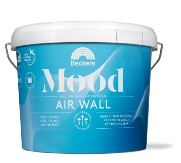 Väggfärg Mood Air Wall Vit 2,7L