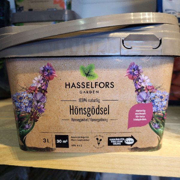 Hönsgödsel 3L Hasselfors