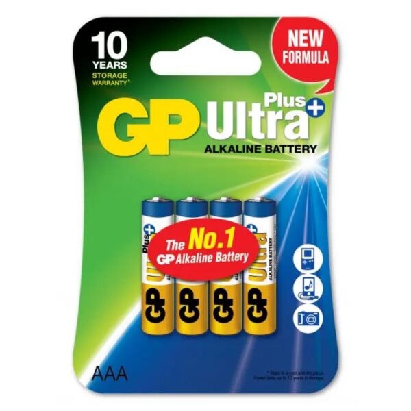 GP Ultra plus AAA 4-p