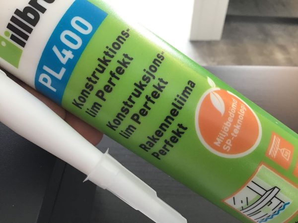 PL400 Konstruktionslim Vit 300ml