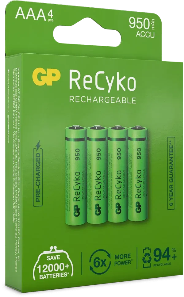 Gp-Recyko 4p AAA 950 - Bild 2