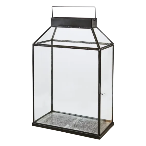 Alma Ljuslykta Svart 52cm