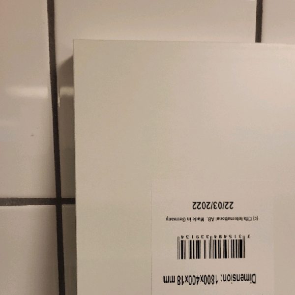 Hyllplan 1800x400x18 Elfa